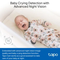 TP-link Tapo C100 Trådløs overvågningskamera