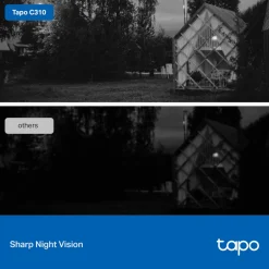 TP-link Tapo C310 Trådløst overvågningskamera