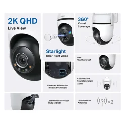 TP-link Tapo C520WS Trådløst overvågningskamera