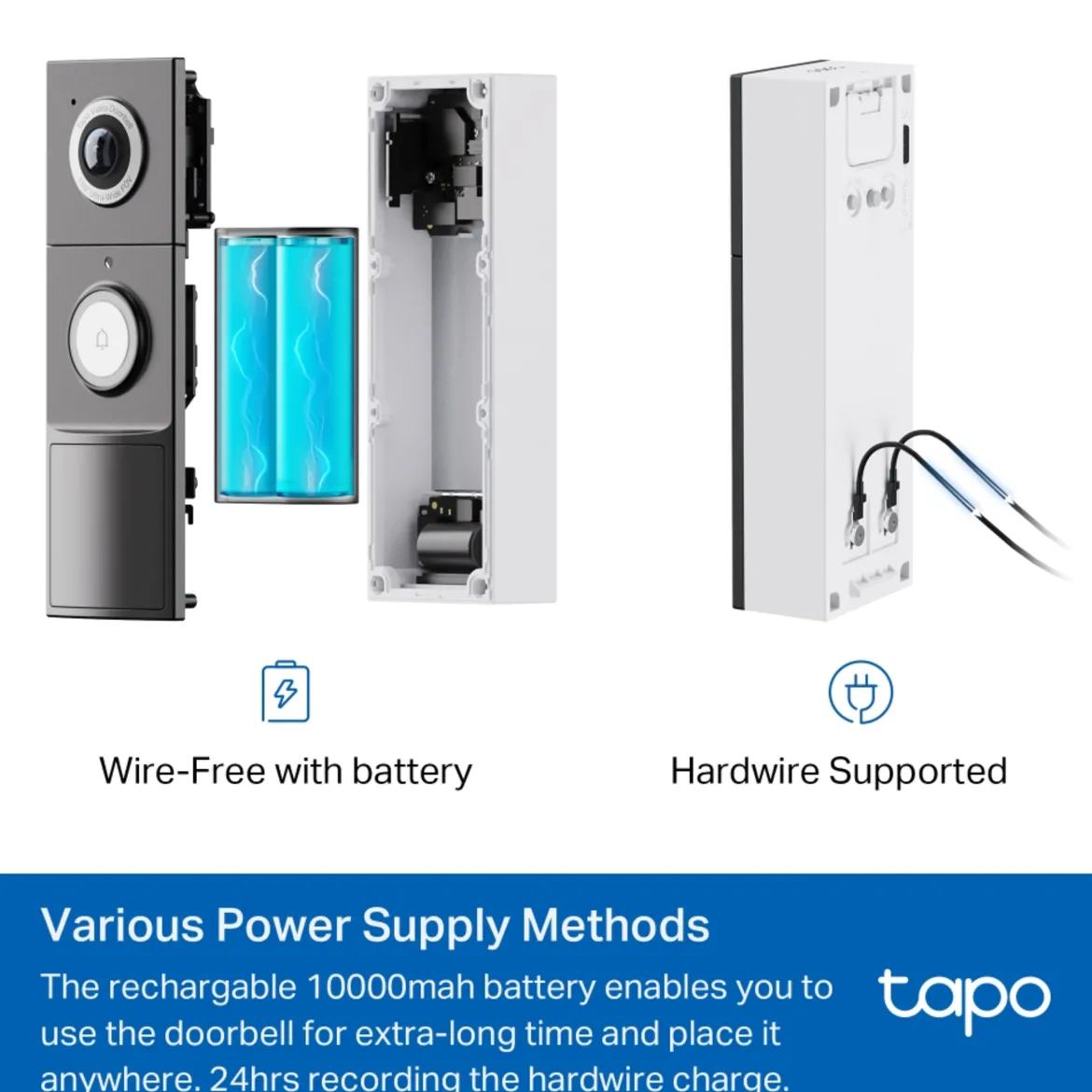 TP-link Tapo D235 kamera dørklokke