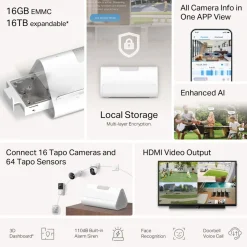 TP-link Tapo H500 Smart HomeBase