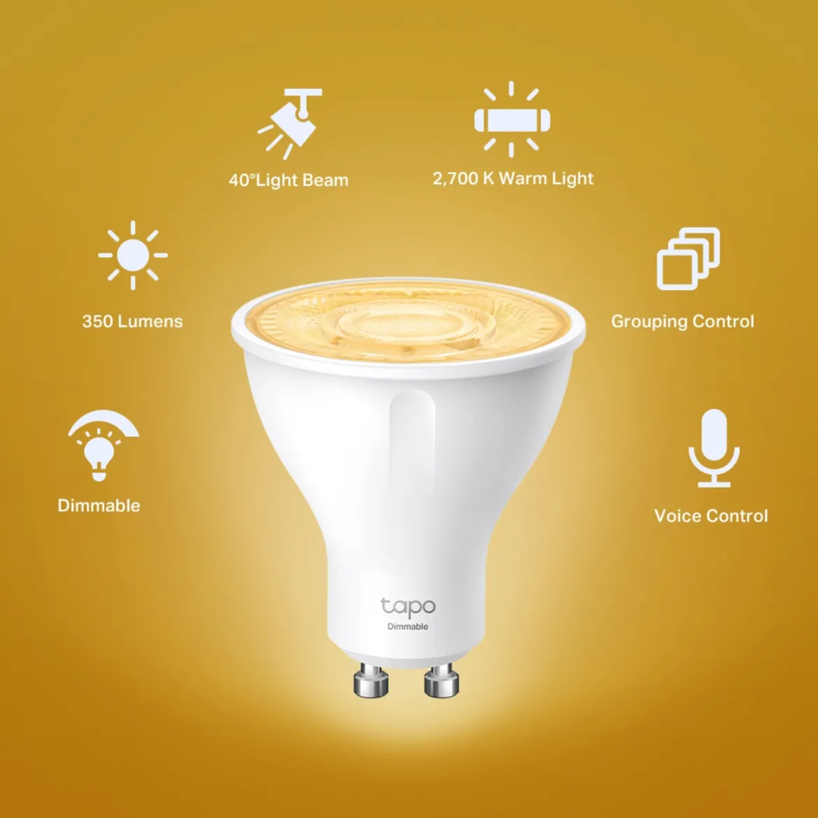 TP-link Tapo L610 - Smart LED-pære GU10