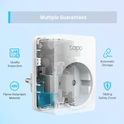 TP-link Tapo Mini Smart Wifi Fjernbetjeningskontakt - 1 stk.