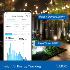 TP-link Tapo P410M smart fjernstrømafbryder med energimåling 3680 W