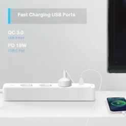 TP-link Tapo P300 Smart stikdåse med USB-porte