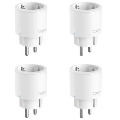 TP-link Tapo P115 Smart Wifi-fjernstrømsafbryder med energimåling - 4-pakning