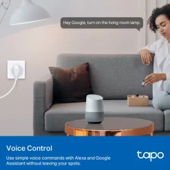 TP-link Tapo P115 Smart Wifi-fjernstrømsafbryder med energimåling - 4-pakning