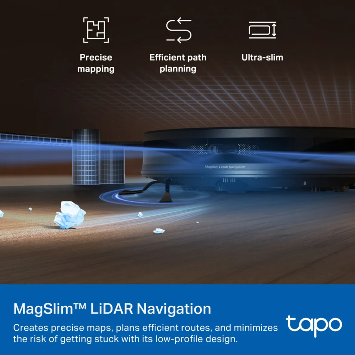 TP-link Tapo RV20 Max Robotstøvsuger