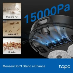 TP-link Tapo RV50 Pro Omni - Robotstøvsuger med basestation