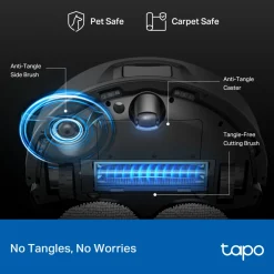 TP-link Tapo RV50 Pro Omni - Robotstøvsuger med basestation
