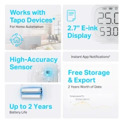 TP-link Tapo T315 Smart Termometer og hygrometer