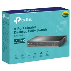 TP-link TL-SG1008P PoE+-gigabitswitch 8 porte