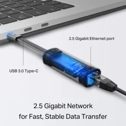 TP-link UE302C Gigabit-netværkskort USB-C 2,5 Gb/s