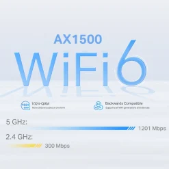 TP-link X10-4G 4G+-router med modem AX1500