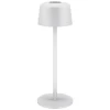 Trådløs LED-bordlampe 25 cm, Hvid