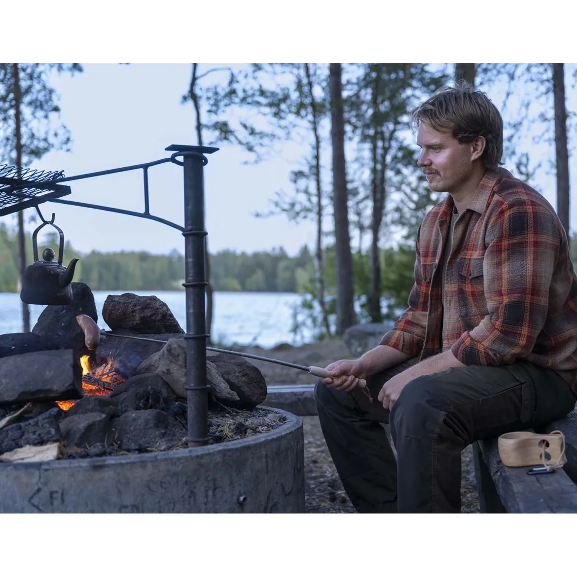 Træskål og grillpind