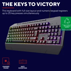 Trust GXT 836 Evocx RGB Gamingtastatur