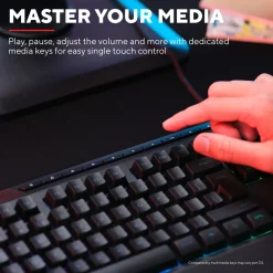Trust GXT 836 Evocx RGB Gamingtastatur