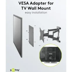 TV-vægmonteringsadapter VESA-konverter
