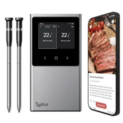 Typhur Sync Dual trådløs grill- og stegetermometer med to sonder