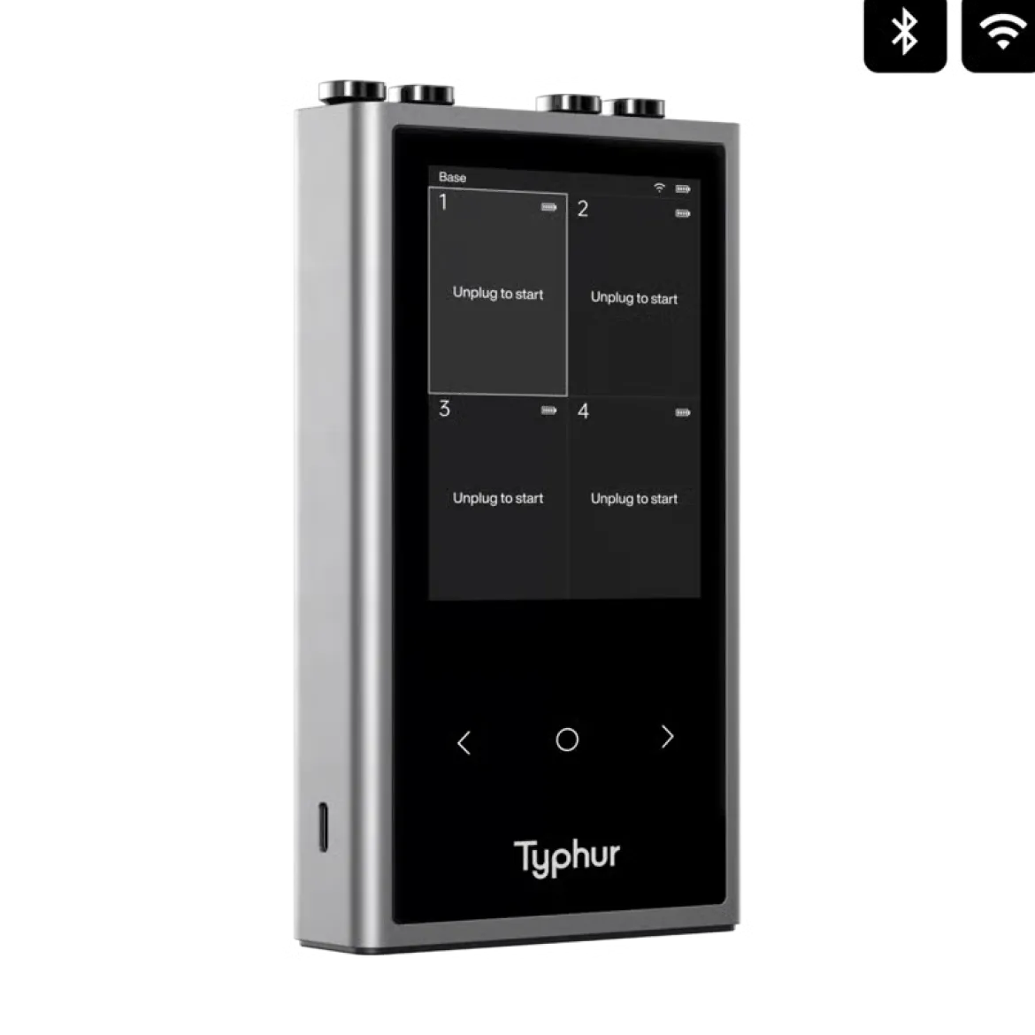 Typhur Sync Quad trådløs stegetermometer med fire sonder