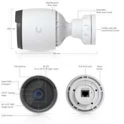 Ubiquiti G6 Bullet - 4K PoE-overvågningskamera