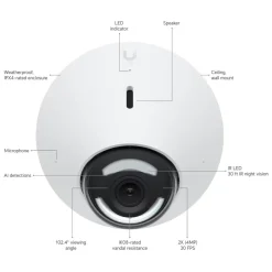Ubiquiti G5 Dome - PoE-overvågningskamera