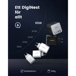 Ugreen DigiNest Cube Multilader 65 W