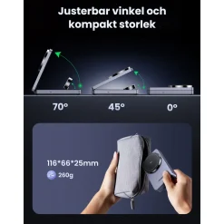 Ugreen 3-i-1 opladningsstander med QI2 15 W