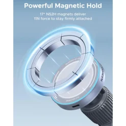 Ugreen MagFlow 25W magnetisk trådløs billader, Qi2