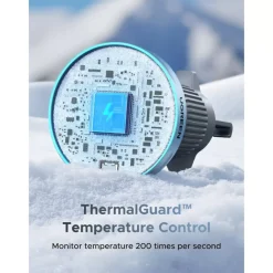Ugreen MagFlow 25W magnetisk trådløs billader, Qi2