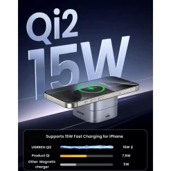 Ugreen Qi 2 3-i-1 oplader