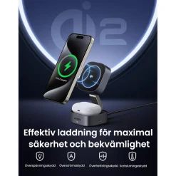 Ugreen Qi 2 3-i-1 oplader