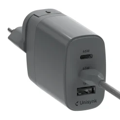 Unisynk Unisynk 3-port Global Multi-oplader 65 W
