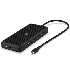 Unisynk USB-C-Hub 12 porte 8K til dobbelt skærme