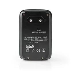 Universal batterioplader til AA, AAA og 9V
