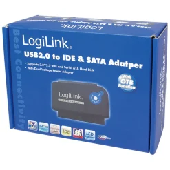 USB 2.0 adapterkit til IDE & SATA harddiske (2,5"/3,5")