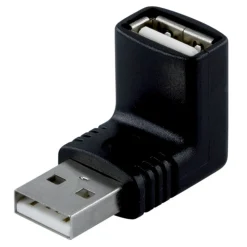 USB-adapter vinkel - USB-A han til USB-A hun