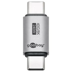 USB-C-adapter lige, USB4, 40 Gbit/s, 240 W