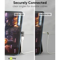 USB-C-adapter med 90° horisontal vinkel - USB4
