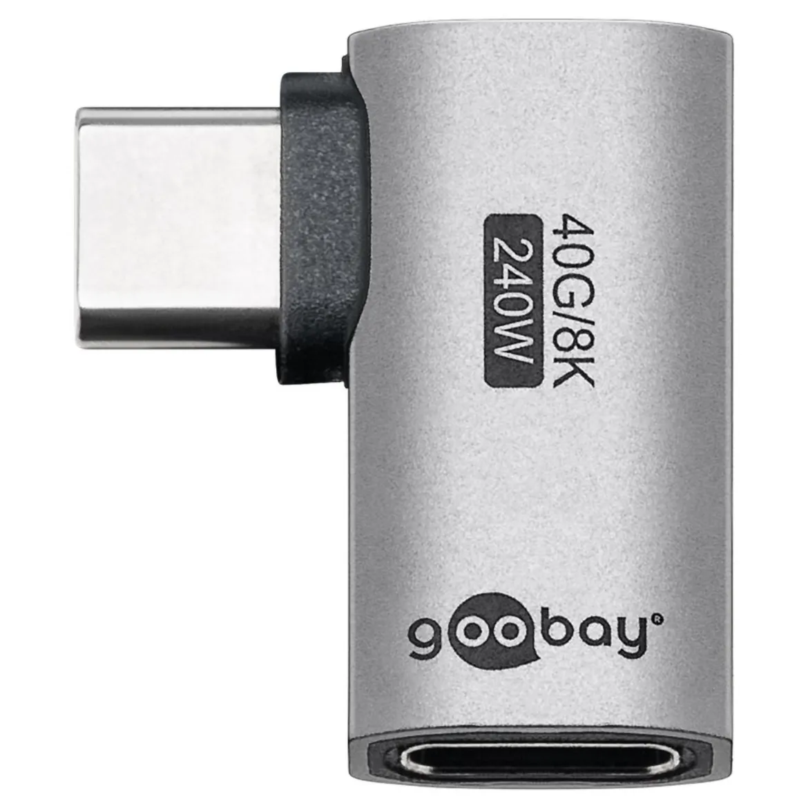 USB-C-adapter med 90° horisontal vinkel - USB4