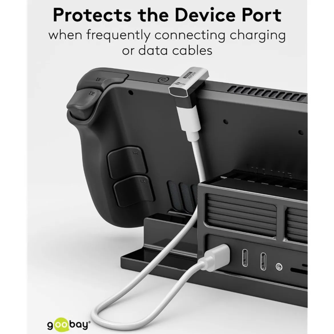 USB-C-adapter 180° U-formet med USB4-understøttelse