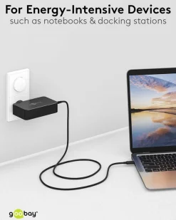 USB-C oplader til bærbar computer 90W