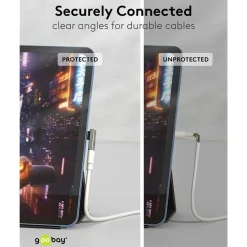 USB-C-vinkeladapter 90° med USB4-understøttelse