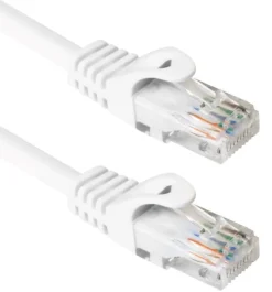 UTP-kabel Cat 6 Hvid - 15,0 m
