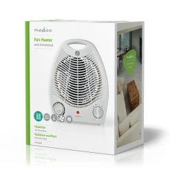 Varmeblæser med justerbar termostat – 1000/2000 W