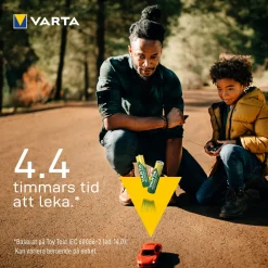 Varta Genopladelige AAA-batterier 1000 mAh 4-pakke