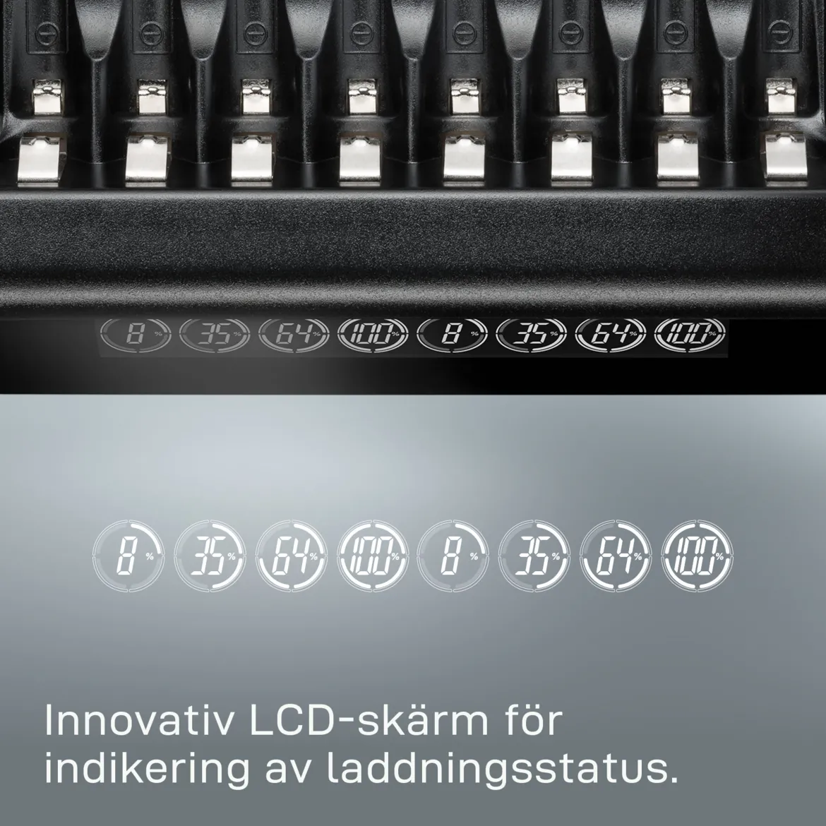Varta LCD Multi Oplader+ Batterioplader