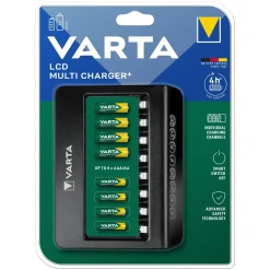 Varta LCD Multi Oplader+ Batterioplader
