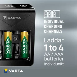 Varta LCD-stikoplader + Batterioplader